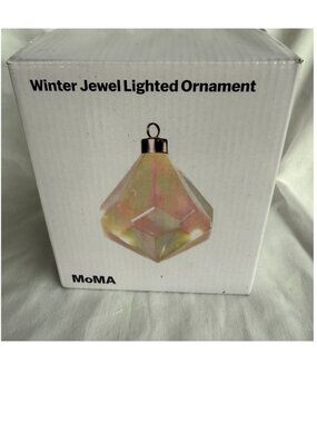 MoMA Winter Jewel Lighted Ornament